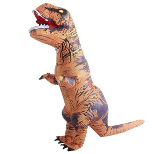 Halloween realistic Tyrannosaurus rex dinosaur inflatable suit props holiday party funny performance dinosaur Easter - Product Image 5