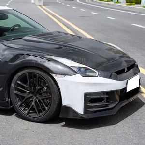 ชุดบอดี้คิทสำหรับ Nissan <span class=keywords><strong>GTR</strong></span> R35คาร์บอนไฟเบอร์/ชุดตัวถัง Frp อัพเกรดกันชนหลังกระโปรงข้างสปอยเลอร์สปอยเลอร์ - Product Image 5
