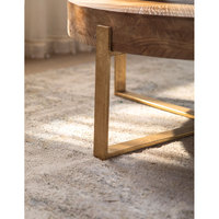 Table basse vintage ronde rustique antique Table en bois de style japonais pour maisons vintage