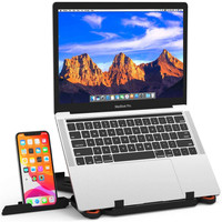 Support de Table populaire pour ordinateur portable, support réglable en acrylique pour ordinateur portable