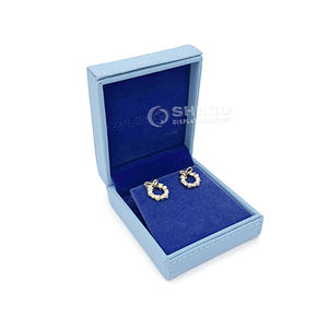 Caja de Embalaje para Joyería, Caja de Regalo de Terciopelo, Diseño Elegante, Caja de Gamuza para Collares, Caja de Terciopelo de Alta Gama para Anillos de Diamantes - Product Image 6