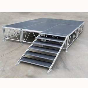 Scène d'éclairage de mariage d'intérieur pour scène en aluminium modulaire légère - Product Image 1