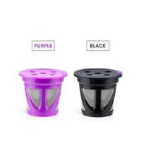 Nouvelles capsules K-Cup réutilisables, filtre à café rechargeable en PP pour machine à café K-Cup Supreme Plus