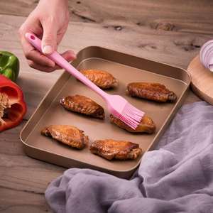 Ustensiles de <span class=keywords><strong>cuisine</strong></span> en silicone alimentaire, ensemble de spatules de cuisson économiques, <span class=keywords><strong>accessoires</strong></span> pour la maison et la <span class=keywords><strong>cuisine</strong></span>, support gratuit pour ustensiles de décoration de gâteaux - Product Image 6