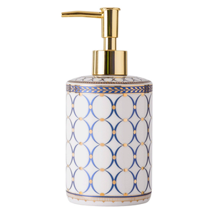 Juego de tazas de lavado de cerámica de cinco piezas de lujo para uso doméstico incluye bandeja botella de loción jabonera soporte para cepillo de dientes suministros de baño - Product Image 4