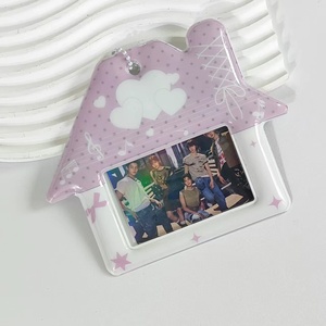 Portafotos de PVC con Diseño Personalizado, Nuevo y Regular, para Eventos de Kpop, Lindo Porta Tarjetas de Fotos de Plástico con Llavero - Product Image 2