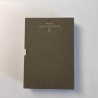 Ensemble cadeau carnet et agenda en tissu de lin avec couverture rigide estampée à chaud, 15,5 x 21,5 cm, vente en gros, personnalisé, dans une boîte en tissu de lin