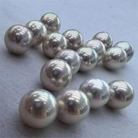 4A Qualité 12-13mm Eau Douce Ronde Blanc Edison Perle Lâche Sans Trou pour DIY Bijoux