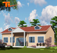 Maison de construction en acier inoxydable, à bas prix, précommande