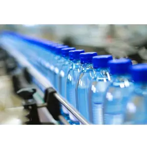 Iyi fiyat 200ml-2000ml küçük PET plastik şişe içme mineral saf su şişeleme üretim hattı ve şişeleme makinesi