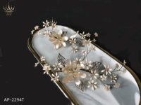 AFLODY Offre Spéciale Usine En Gros Cadeau Personnalisé Accessoires De Fête Indien et Dubaï Ensemble De Luxe À La Main Accessoires De Mariée
