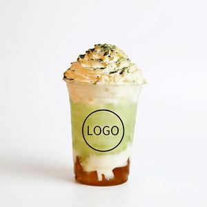Vasos Desechables de PET para Bebidas Frías con Logotipo Personalizado, Vasos Transparentes de Plástico para Llevar para Té de Burbujas, Café Helado, Smoothies y Jugos - Product Image 1