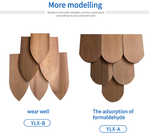 <span class=keywords><strong>Tegole</strong></span> <span class=keywords><strong>in</strong></span> <span class=keywords><strong>Legno</strong></span> Multiuso di Cedro Trasparente, Vendita Diretta dalla Fabbrica Cinese - Product Image 6