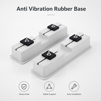 OEM Verstellbare Anti-Vibrations-Gummibasis Stabile Außenhalterung HVAC Kondensator Montagekit für Klimaanlagen-Außengeräte