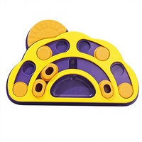 Gamelle interactive en forme de nuage pour chien, distributeur de friandises à alimentation lente avec compartiments coulissants, stimulation mentale, vente en gros OEM