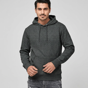 Sweat-shirts pour hommes de grande taille de haute qualité, en coton mélangé, 450 g/m², en molleton doux, basiques, broderie personnalisée, sweats-shirts surdimensionnés pour l'hiver - Product Image 1