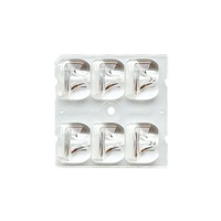 Module de source lumineuse LED standard Zhaga 12,5W 193LM/W 6H1 avec puce SMD5050, 6 LED, 5000K, DC36V, lentille LED Whti pour éclairage extérieur de parcs