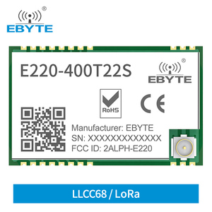 Ebyte ODM E220-400T22S Semtech LLCC68 LoRa Replace SX1268 <b>Wireless</b> 433MHz 5km Long Distance <b>Wireless</b> Rf Transmitter and <b>Receiver</b> - Product Image 2
