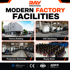 Broca de perforación de tierra hidráulica <span class=keywords><strong>RAY</strong></span> Factory de 1-2.5 T, competitiva, de 250 mm, 300 mm, 450 mm, para la venta - Product Image 5