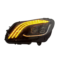 Phares LED complets haute performance pour Mercedes-Benz Classe C W205 2015-2021, feux de jour, feux de route et de croisement, Plug and Play