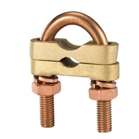 Collier de serrage en U en laiton sur mesure et connecteur de câble de type U pour système de mise à la terre
