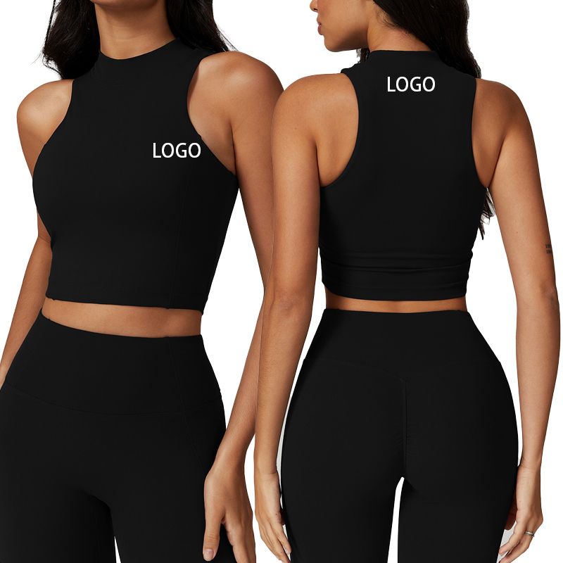 Fashionable Women's Sports and Fitness Vest Backless Sexy Quick Drying Yoga Top for Women