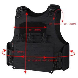 ヤケダ戦術的なデューティベストファストリリースChalecosプレートキャリアモールトレーニング保護ユニフォーム戦術的なベストハンティング - Product Image 3