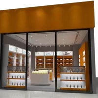 Hochwertige Handyhüllen-Vitrine Maßgefertigter Telefon-Präsentationsständer LED-Beleuchtung Modernes Design Anpassbare Mobilfunkshop-Theke