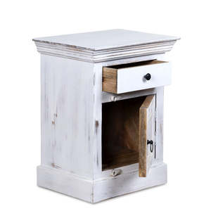 High Quality MDF Wooden Adjustable Custom Night Stands Modern Traditional Design Home Bedroom Hospital School Use Eco-Friendly - Product Image 3