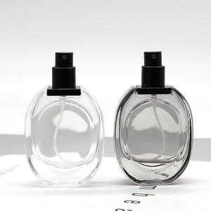 Botellas de Perfume Recargables Unisex de 30 ml al por Mayor, Botellas de Spray Vacías Cosméticas Ovaladas de Vidrio Negro Transparente con Tapa de Rosca al por Mayor - Product Image 3