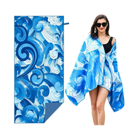 Oversized Microfiber Beach Towel Quick Dry Super Absorbent Lightweight for Travel Camping Swimming