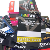 Impression rapide de cartes VIP personnalisées, taille sur mesure, impression couleur CMYK, carte de badge VIP avec perforation pour événements