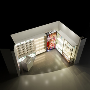 Khói cửa hàng cửa hàng lịch thi đấu hiển thị trường hợp hút thuốc trường hợp <span class=keywords><strong>Tempered</strong></span> Glass hiển thị trường hợp hiển thị cho khói cửa hàng - Product Image 4