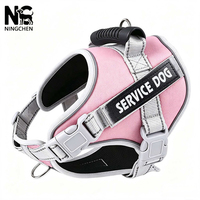 Harnais tactique réfléchissant G-Wholesale pour chien, anti-traction, anti-éclatement, respirant, confortable et lavable