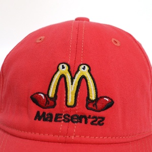 หมวกเบสบอลปักลายปรับได้ตามสั่งสำหรับคุณพ่อ หมวกแก๊ปทรงวินเทจผ้าฝ้ายซักแบบญี่ปุ่นไม่เสริมโครง - Product Image 6