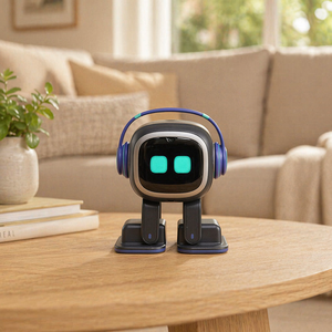 Robot interactif émotionnellement parlant, recharge sans fil, mise à jour OTA, assistant numérique <span class=keywords><strong>de</strong></span> bureau pour adultes et étudiants. - Product Image 1