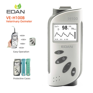 เครื่องวัดออกซิเจนในเลือดและอัตราการเต้นของหัวใจแบบพกพาอัตโนมัติ EDAN VE-H100B สำหรับสัตว์ขนาดเล็ก ใช้ได้ทุกที่ - Product Image 1