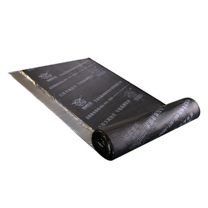 Tự dính 2mm màng bitum CuộN 1mx15m 75 ℃ chịu nhiệt crack bằng chứng chống nước nhựa đường cho mái trung tâm hiện đại - Product Image 4