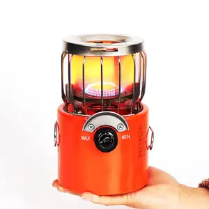 Portable Mini Gas Heater Camping Stove Heating Cooker For Cooking Backpacking Ice Fishing Camping Hiking