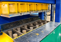 Machine automatique hydraulique à briques d'argile RPT6-10, fabrication de blocs emboîtables haute pression 300x150x100 230x220x100