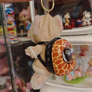 Miniatur lucu kucing hewan peliharaan Mini ransel Ruang 15 17cm rumah boneka bermain pura-pura mainan berbagai warna aksesoris boneka laborbu - Product Image 3