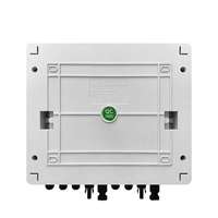 Boîtier de Combinaison Solaire Photovoltaïque JCH KSPVHA 525V IPother 3 Entrées/3 Sorties, Distribution 8 Prises pour Transmission d'Énergie Électrique Intérieur/Extérieur