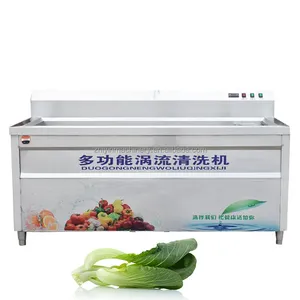 Vortex Bubbles Fruit Cleaning Root Vegetable Washer Diced Fruit Mini Washing Machine Sweet Potato Tomato Vegetable Equipment