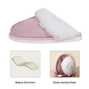 Pantuflas de Mujer con Espuma Viscoelástica Suaves Cálidas Antideslizantes Cómodas de Peluche para Interiores y Exteriores - Product Image 2