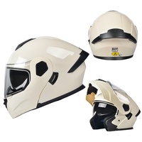 Casque modulaire unisexe ANTMAX en ABS certifié DOT, protection intégrale pour la moto, la sécurité en vélo, avec visière anti-vent