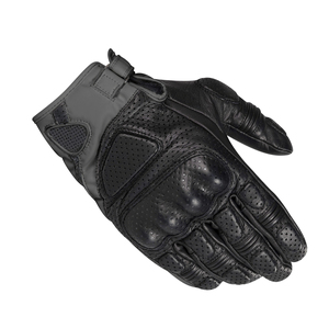 Flash Gear Guantes de cuero cortos de carreras vintage de alta calidad para hombres Guantes de motociclista personalizables para motociclista de - Product Image 6