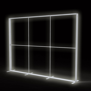 Tùy chỉnh khung nhôm LED Đèn nền pop-up hiển thị đứng nền tùy chỉnh kích thước logo quảng cáo nền ánh sáng hộp một cách nhanh chóng - Product Image 3