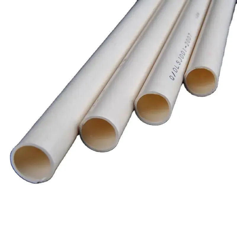 Factory Wholesale 16Mm 20Mm 25Mm 32Mm White Plastic Pvc Electrical Conduit Pipes