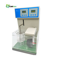 Probador de desintegración de tabletas Labtex, píldora de laboratorio, aparato inteligente, Analizador de drogas, máquina automática Pharma 30 ~ 32rpm, 1-4 tazas, 1000ml