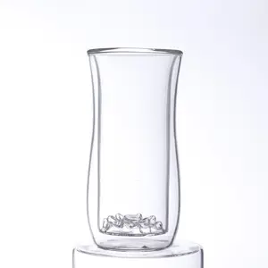 Vaso de vidrio de borosilicato alto Raymond Home, vasos de cerveza grandes ecológicos para congelador, fabricante de bebidas, vasos de Bar